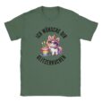 T-Shirt - Ich wünsch dir Glitzerkuchen - Einhorn und Torte - Unisex