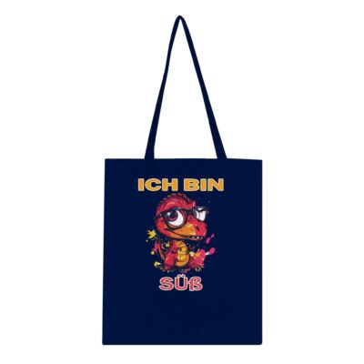 Tote Bag - Dino - Ich bin süß - Baumwolle