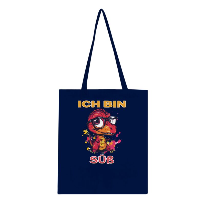 Tote Bag - Dino - Ich bin süß - Baumwolle