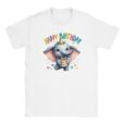 T-Shirt - Happy Birthday - Elefant mit Torte - Unisex