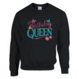 Sweatshirt - Birthday Queen - Schmetterlinge - Unisex