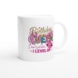 Tasse - Birthday Queen - I level up - 325ml