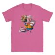 T-Shirt - Oma mit Blumenstrauß und Geburtstagskarte - Unisex