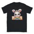 T-Shirt - Geburtstagskind - Süßer Hase - Unisex Schwarz