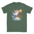 T-Shirt - Happy Birthday - Lustige Katze und Torte - Unisex