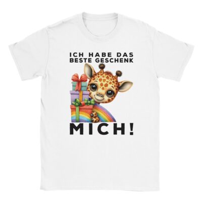 T-Shirt - Bestes Geschenk Mich - Süße Giraffe - Unisex