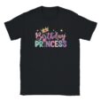 T-Shirt - Birthday Princess - Krone & Sterne - Unisex