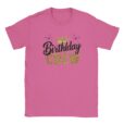 T-Shirt - Birthday Crew - Schmetterlinge - Unisex