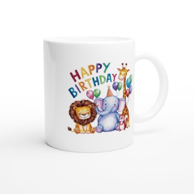 Tasse - Happy Birthday - Tiere - 325ml