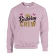 Sweatshirt - Birthday Crew - Schmetterlinge - Unisex