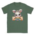 T-Shirt - Geburtstagskind - Süßer Hase - Unisex Grün