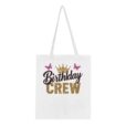 Tote Bag - Birthday Crew - Schmetterlinge - Baumwolle