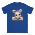 T-Shirt - Geburtstagskind - Süßer Hase - Unisex Blau