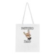 Tote Bag - Psycho Dad mit Devil Horns - Baumwolle