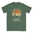 T-Shirt - I Like Goats and mybe 3 People - Ziege - Unisex