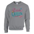 Sweatshirt - Birthday Queen - Schmetterlinge - Unisex