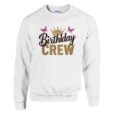 Sweatshirt - Birthday Crew - Schmetterlinge - Unisex