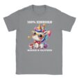 T-Shirt - 100% Einhorn - Magie und Glitzer  - Unisex