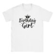 T-Shirt - Birthday Girl - Krone mit Sternen - Unisex