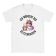 T-Shirt - Ich wünsch dir Glitzerkuchen - Einhorn und Torte - Unisex