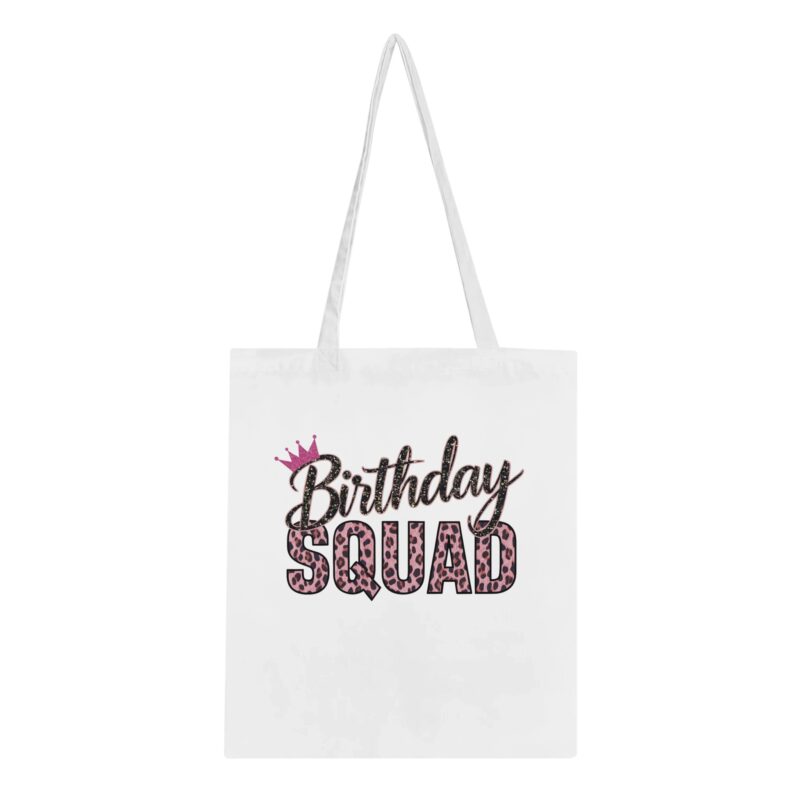 Tote Bag - Birthday Squad - Baumwolle