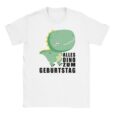 T-Shirt - Alles Dino zum Geburtstag - Grüner Dino - Unisex