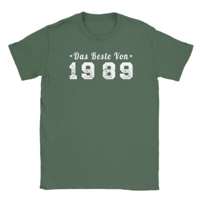 T-Shirt - Das Beste von 1989 - Jahrgang - Unisex