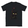 T-Shirt ⇒ F_ck Off - Schwarze Katze mit Mittelfinger ⇐ Unisex