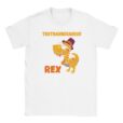 T-Shirt ⇒ Truthahnosaurus Rex - Dino mit Kürbis Grafik ⇐ Unisex