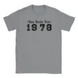 T-Shirt - Das Beste Von 1978 - Jahrgang - Unisex