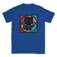 T-Shirt ⇒ Böse Katze - Retro Grafik ⇐ Unisex