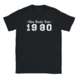 T-Shirt - Das Beste von 1980 - Jahrgang - Unisex