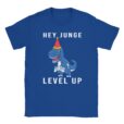 T-Shirt ⇒ Hey Junge - Level UP - Dino Gaming ⇐ Unisex