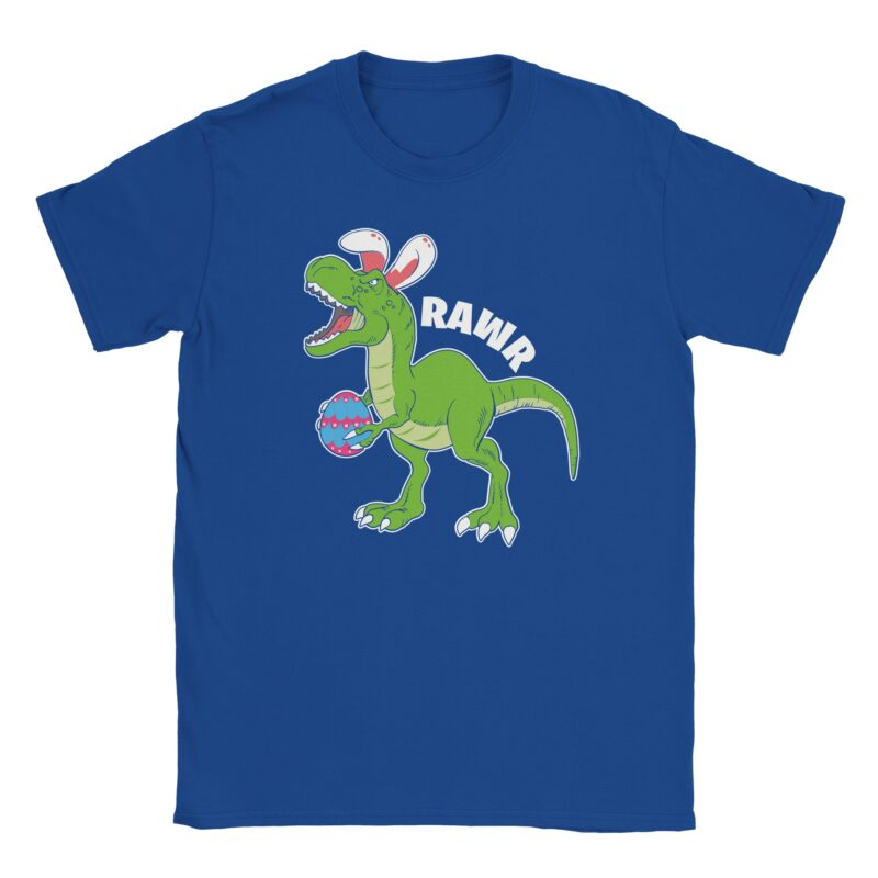 T-Shirt - RAWR Spruch - Dino Osterhase Grafik - Unisex