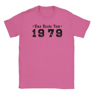 T-Shirt - Das Beste Von 1979 - Jahrgang - Unisex