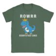 T-Shirt ⇒ ROARR! Geburtstag-Junge - Dino mit Krone ⇐ Unisex