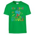 T-Shirt - Ich gehe schon zur Schule - Blauer Dino - Kinder