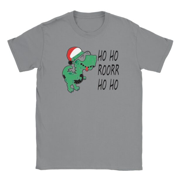 T-Shirt ⇒ Santa Dino - Weihnachtsmann Dino Grafik ⇐ Unisex T-Shirt ⇒ Santa Dino - Weihnachtsmann Dino Grafik ⇐ Unisex