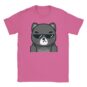 T-Shirt ⇒  Schwarze Katze Mittelfinger ⇐ Unisex