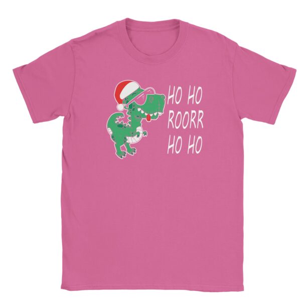 T-Shirt ⇒ Santa Dino - Weihnachtsmann Dino Grafik ⇐ Unisex T-Shirt ⇒ Santa Dino - Weihnachtsmann Dino Grafik ⇐ Unisex