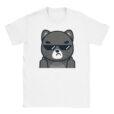 T-Shirt ⇒  Schwarze Katze Mittelfinger ⇐ Unisex