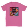 T-Shirt ⇒ Böse Katze - Retro Grafik ⇐ Unisex