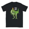 T-Shirt - Tree Rex - T-Rex mit Christbaumdeko - Unisex