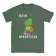 T-Shirt ⇒ Mein Geburtstag - Dino mit Geschenken ⇐ Unisex