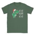 T-Shirt ⇒ Santa Dino - Weihnachtsmann Dino Grafik ⇐ Unisex