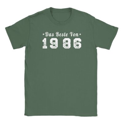 T-Shirt - Das Beste von 1986 - Jahrgang - Unisex