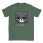 T-Shirt ⇒  Schwarze Katze Mittelfinger ⇐ Unisex
