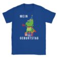 T-Shirt ⇒ Mein Geburtstag - Dino mit Geschenken ⇐ Unisex