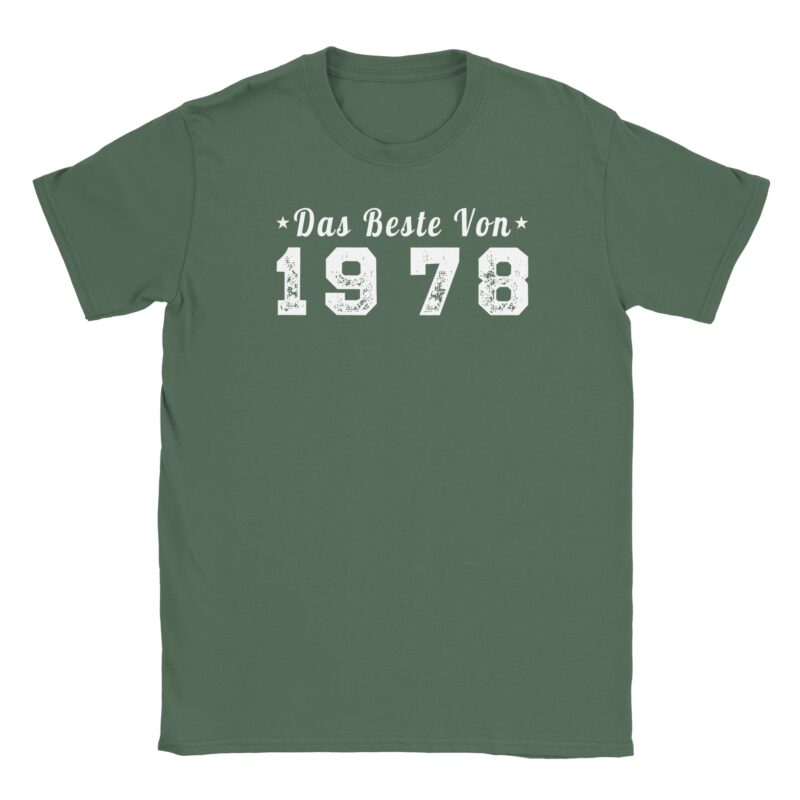 T-Shirt - Das Beste Von 1978 - Jahrgang - Unisex