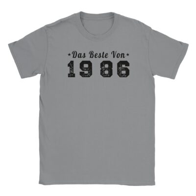 T-Shirt - Das Beste von 1986 - Jahrgang - Unisex